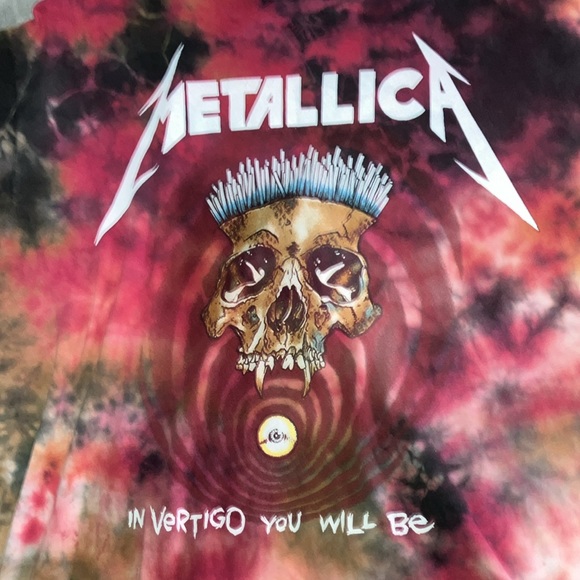 Tie-dye Metallica T-shirt - Picture 2 of 4